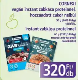 PlusMarket Cornexi instant zabkása proteinnel ajánlat