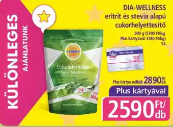 Dia-wellness cukorhelyettesítő
