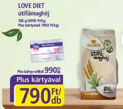 PlusMarket Love Diet útifűmaghéj ajánlat