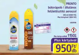 PlusMarket Pronto bútorápoló ajánlat