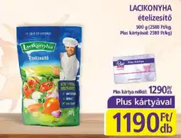 PlusMarket Lacikonyha ételizesítő ajánlat