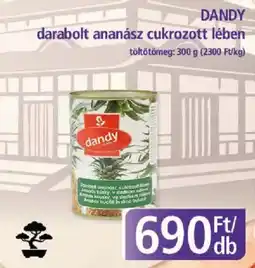 PlusMarket Dandy darabolt ananász cukrozott lében ajánlat