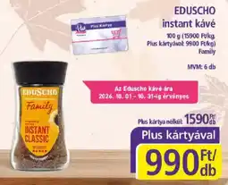 PlusMarket Eduscho instant kávé ajánlat