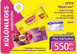 PlusMarket lipton filteres tea ajánlat