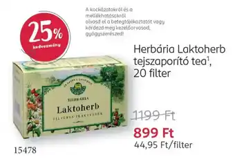 Herbária laktoherb tejszaporító tea