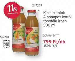 Rossmann Kinella italok ajánlat