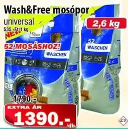 Vianni Drogéria Wash&Free mosópor ajánlat