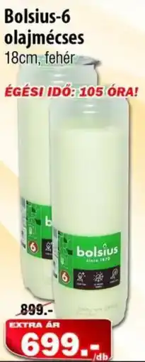 Vianni Drogéria Bolsius olajmécse ajánlat
