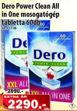 Vianni Drogéria Dero power clean all in one mosogatógép tabletta ajánlat