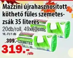 Vianni Drogéria Mazzini újrahasznosított köthető füles szemeteszsák ajánlat