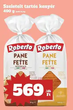 Family Diszkont Roberto szeletelt tartós kenyer ajánlat