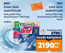 Goods Market Bref color aktiv toalettfrissítő ajánlat