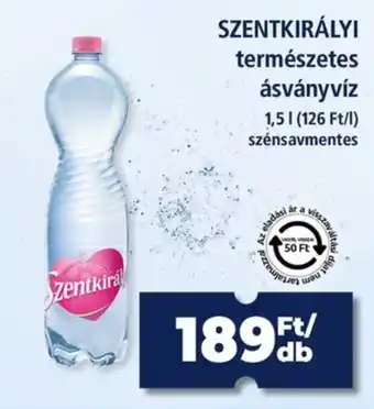 Szentkirályi természetes ásványvíz