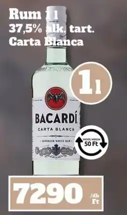 Family Diszkont Bacardi carta blanca ajánlat