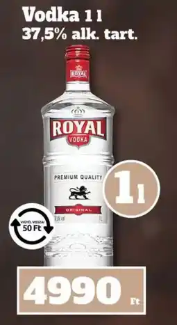 Family Diszkont Royal vodka ajánlat