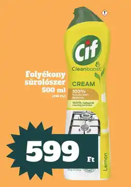 Family Diszkont Cif folyékony súrolószer ajánlat