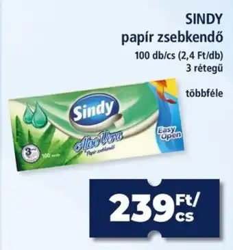 Sindy papír zsebkendő