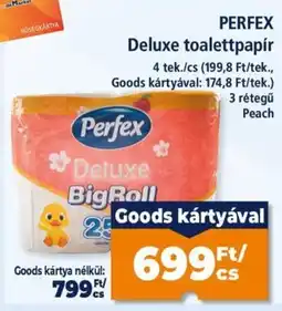 Goods Market Perfex deluxe toalettpapír ajánlat