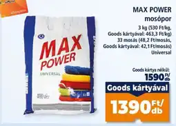 Goods Market Max power mosópor ajánlat