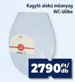 Goods Market Sterk kagyló alakú műanyag wc-ülőke ajánlat