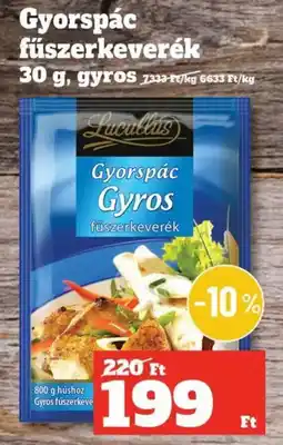 Family Diszkont Lucullus gyorspác gyros fűszerkeverék ajánlat