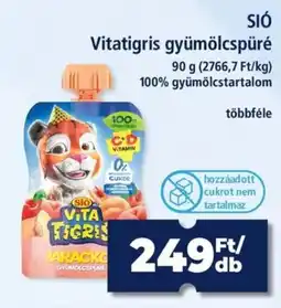 Goods Market Sio vitatigris gyümölcspré ajánlat