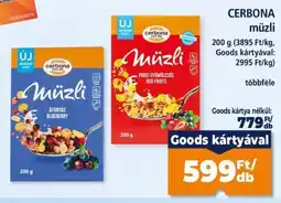 Goods Market Cerbona műzli ajánlat