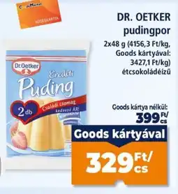 Goods Market Dr. Oetker pudingszósz ajánlat