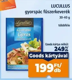 Goods Market Lucullus gyorspác fűszerkeverék ajánlat