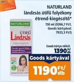 Goods Market Naturland útifű lándzsás ajánlat