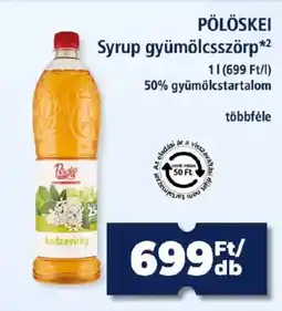 Goods Market Pölöskei gyümölcsszörp ajánlat