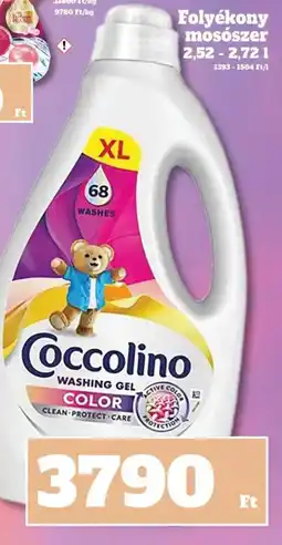 Vil-For Coccolino washing gel color ajánlat