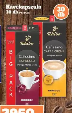Vil-For Tchibo Cafissimo Espresso ajánlat