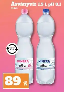 Vil-For Minera ásványvíz ajánlat