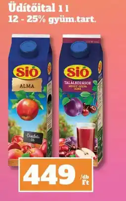 Vil-For Sio udítóital ajánlat