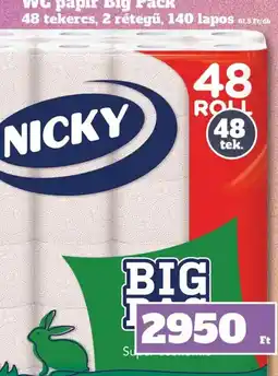 Vil-For Nicky wc papír ajánlat