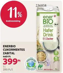 Rossmann Enerbio cukormentes zabital ajánlat