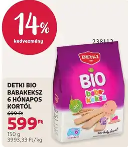 Rossmann Detki bio babakeksz ajánlat