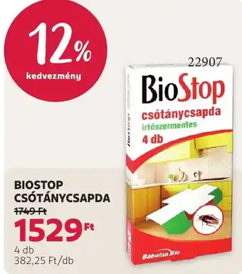 BioStop csótánycsapda