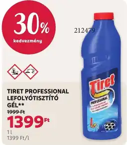 Rossmann Tiret professional lefolyótisztító gél ajánlat