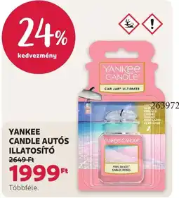 Rossmann Yankee candle autós illatosító ajánlat