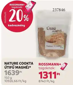 Rossmann Nature Cookta útifű maghéj ajánlat