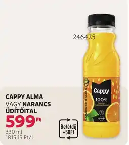 Rossmann Cappy alma vagy narancs üdítőital ajánlat