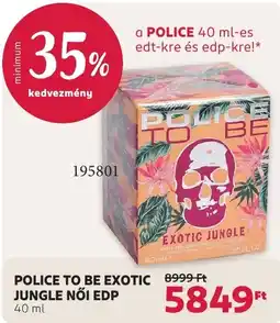Rossmann Police to be exotic jungle ajánlat