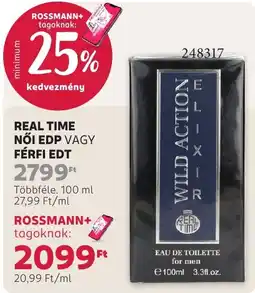 Rossmann real time elixir wild action ajánlat