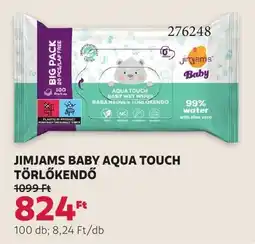 Rossmann Jimjams baby aqua touch törölkendő ajánlat