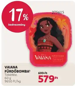 Rossmann Vaiana fürdőbomba ajánlat