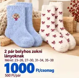 Pepco bolyhos zokni ajánlat