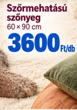 Pepco Szőrmehatású szőnyeg ajánlat