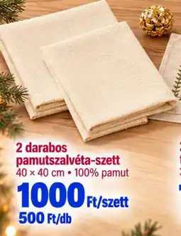 Pepco pamutszalvéta-szett ajánlat